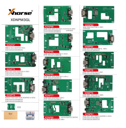 MK0498%20|%20Xhorse%20XDNPM3GL%20MQB48%20Solder%20Free%20Adapters%20Full%20Package%2013%20Pieces%20for%20VVDI%20Prog,%20Multi%20Prog%20and%20VVDI%20Key%20Tool%20Plus