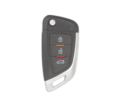 MK0470 | Xhorse VVDI Key Tool Kablolu Sustalı Kumanda BMW Tipi 3 Buton XKKF02EN