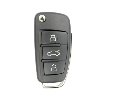 MK0361 | Audi MQB Sustali Keyless Go Kumanda 3 Buton ID48 AES Chip 434MHz