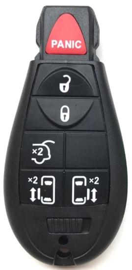 MK0374 | Jeep Cherokee 2014-2019 Fobik Remote Key 433MHz PCF7941M